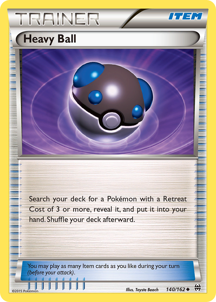 Heavy Ball (140/162) [XY: BREAKthrough] | Play N Trade Winnipeg