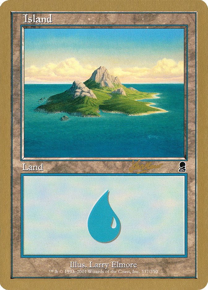 Island (shh337) (Sim Han How) [World Championship Decks 2002] | Play N Trade Winnipeg