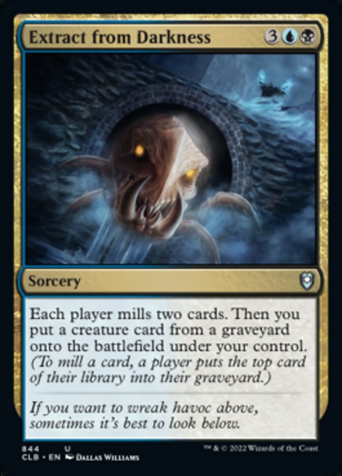 Extract from Darkness [Commander Legends: Battle for Baldur's Gate] | Play N Trade Winnipeg