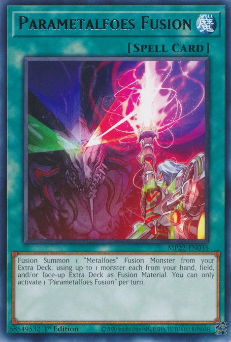 Parametalfoes Fusion [MP22-EN035] Rare | Play N Trade Winnipeg