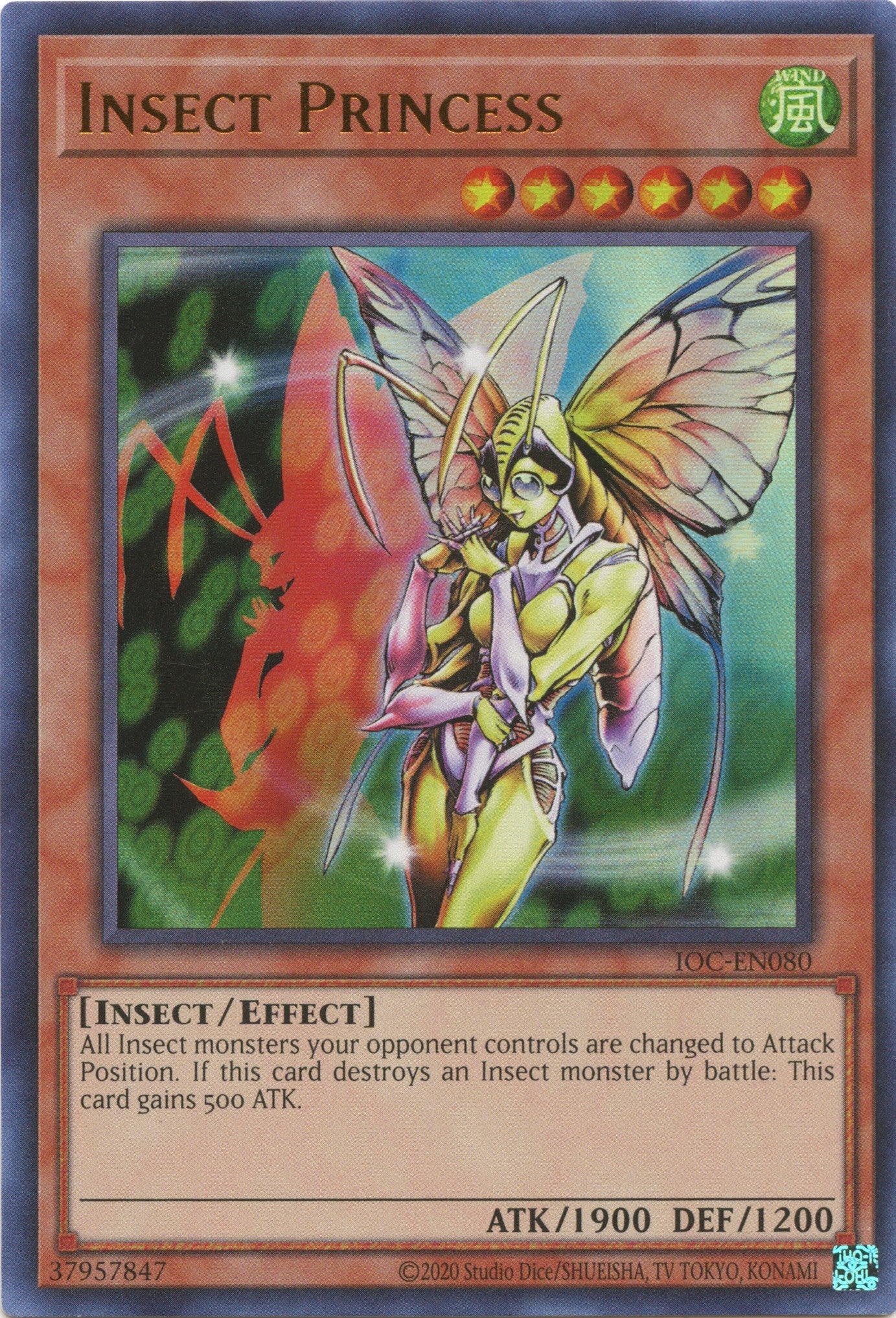 Insect Princess (25th Anniversary) [IOC-EN080] Ultra Rare | Play N Trade Winnipeg