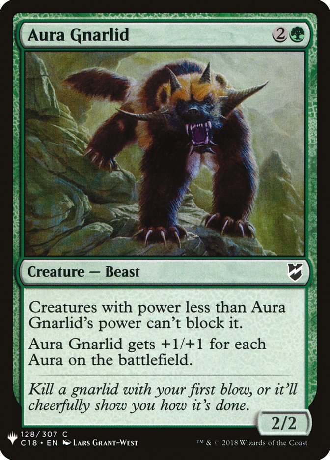 Aura Gnarlid [Mystery Booster] | Play N Trade Winnipeg