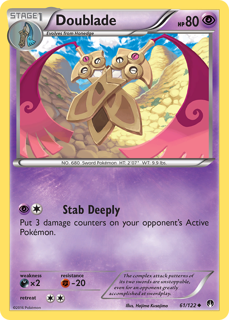 Doublade (61/122) [XY: BREAKpoint] | Play N Trade Winnipeg