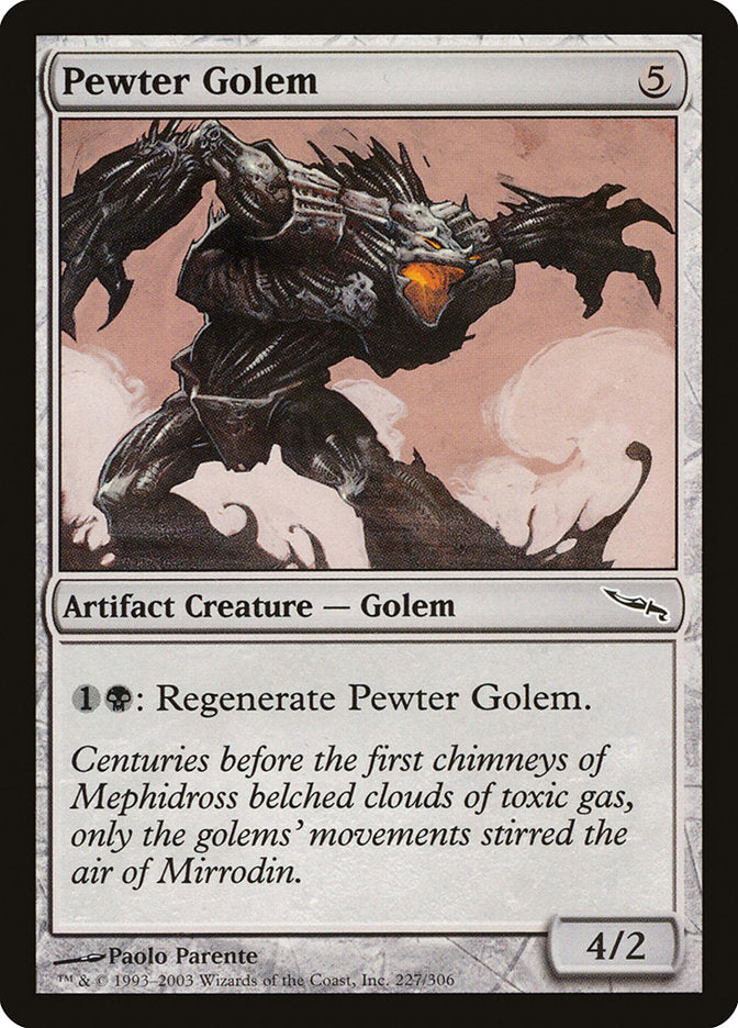 Pewter Golem [Mirrodin] | Play N Trade Winnipeg