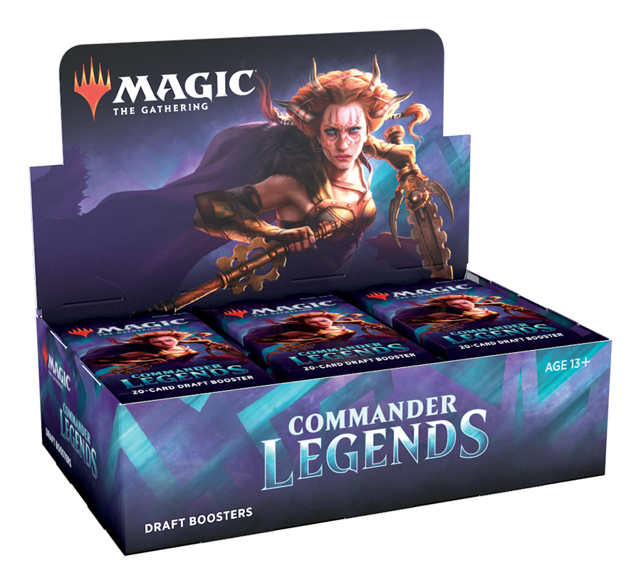MTG COMMANDER LEGENDS DRAFT BOOSTER BOX | Play N Trade Winnipeg