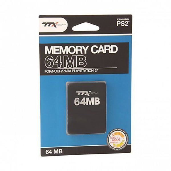 PLAYSTATION 2 64MB BLACK MEMORY CARD (TTX) | Play N Trade Winnipeg