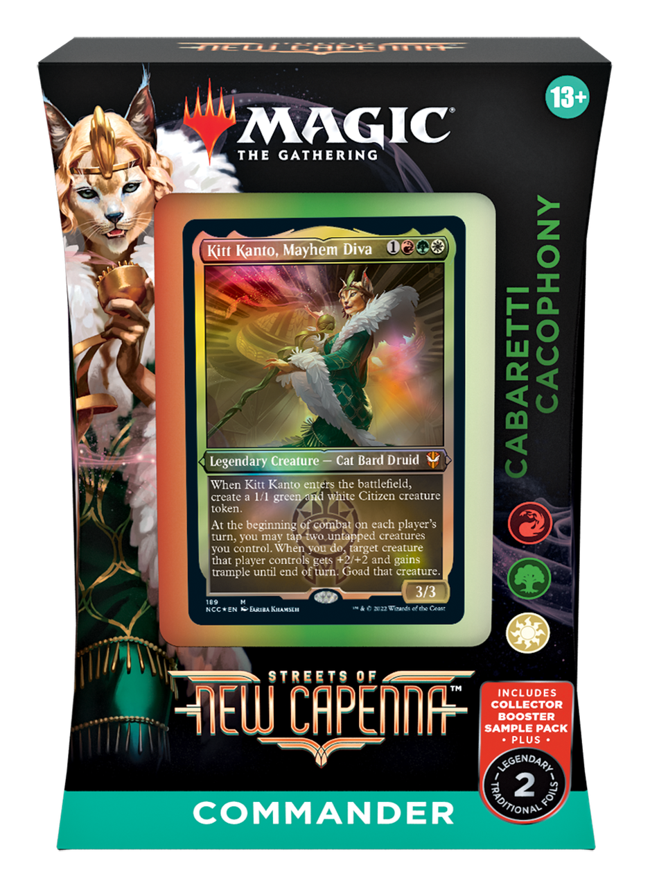STREETS OF NEW CAPENNA: COMMANDER DECK - CABARETTI CACOPHONY | Play N Trade Winnipeg
