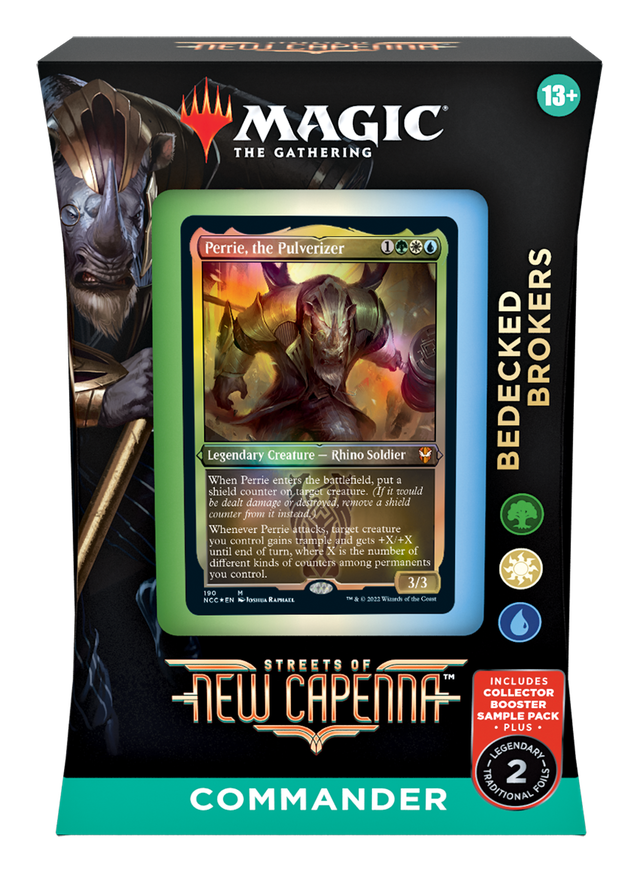 STREETS OF NEW CAPENNA: COMMANDER DECK - BEDECKED BROKERS | Play N Trade Winnipeg