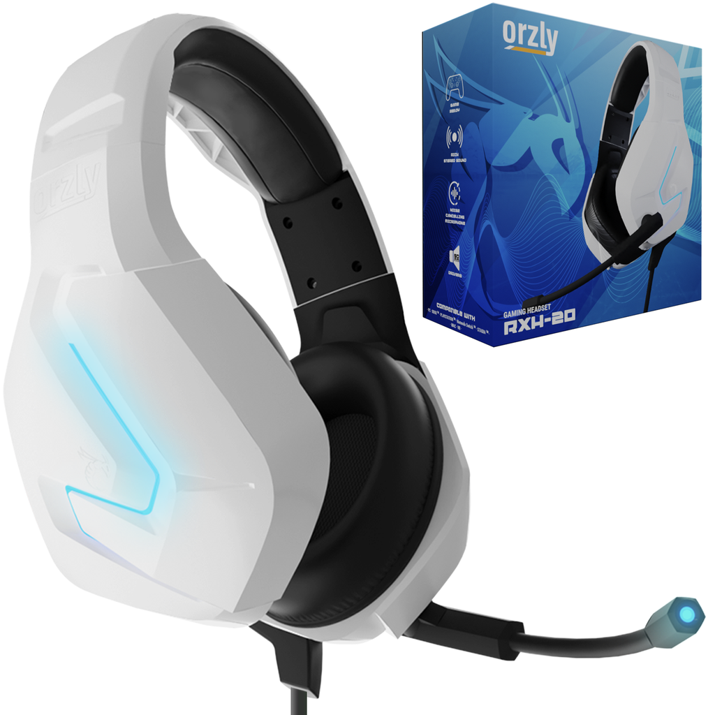 Hornet RXH-20 White Siberia Universal Stereo Gaming Headset [Orzly] | Play N Trade Winnipeg