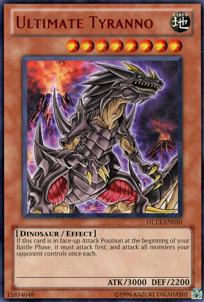 Ultimate Tyranno (Red) [DL13-EN010] Rare | Play N Trade Winnipeg