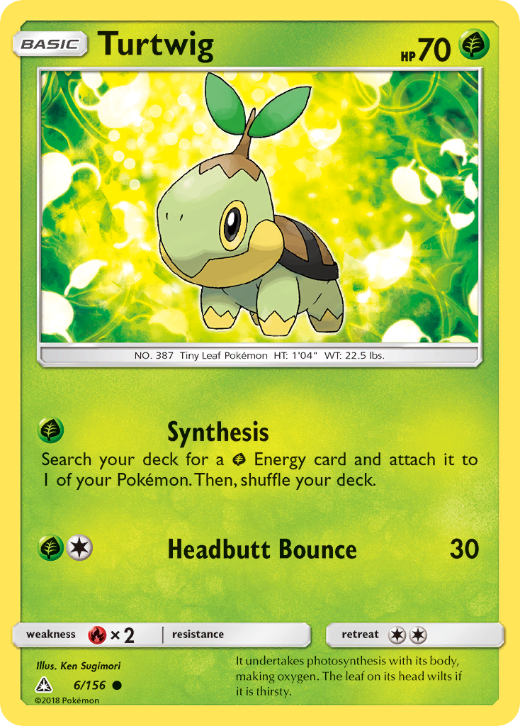 Turtwig (6/156) [Sun & Moon: Ultra Prism] | Play N Trade Winnipeg