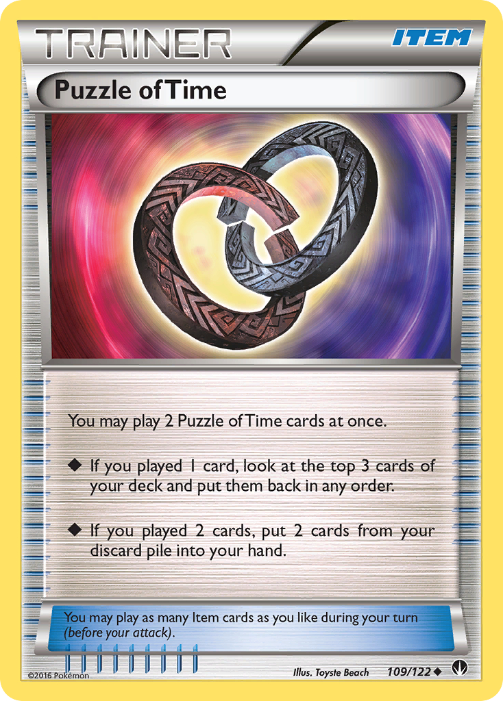 Puzzle of Time (109/122) [XY: BREAKpoint] | Play N Trade Winnipeg