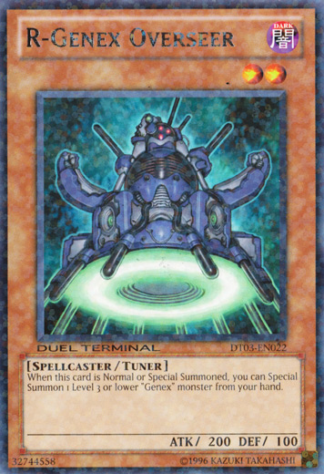 R-Genex Overseer [DT03-EN022] Rare | Play N Trade Winnipeg