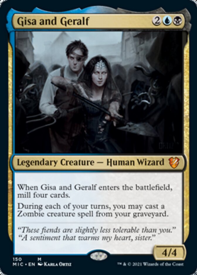 Gisa and Geralf [Innistrad: Midnight Hunt Commander] | Play N Trade Winnipeg