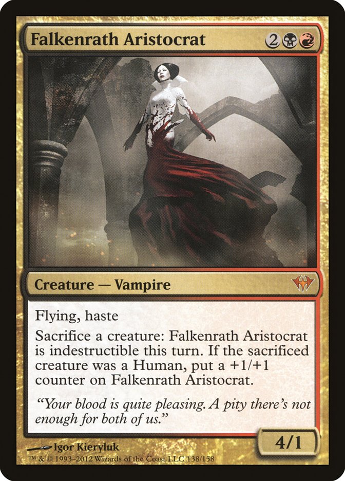 Falkenrath Aristocrat [Dark Ascension] | Play N Trade Winnipeg