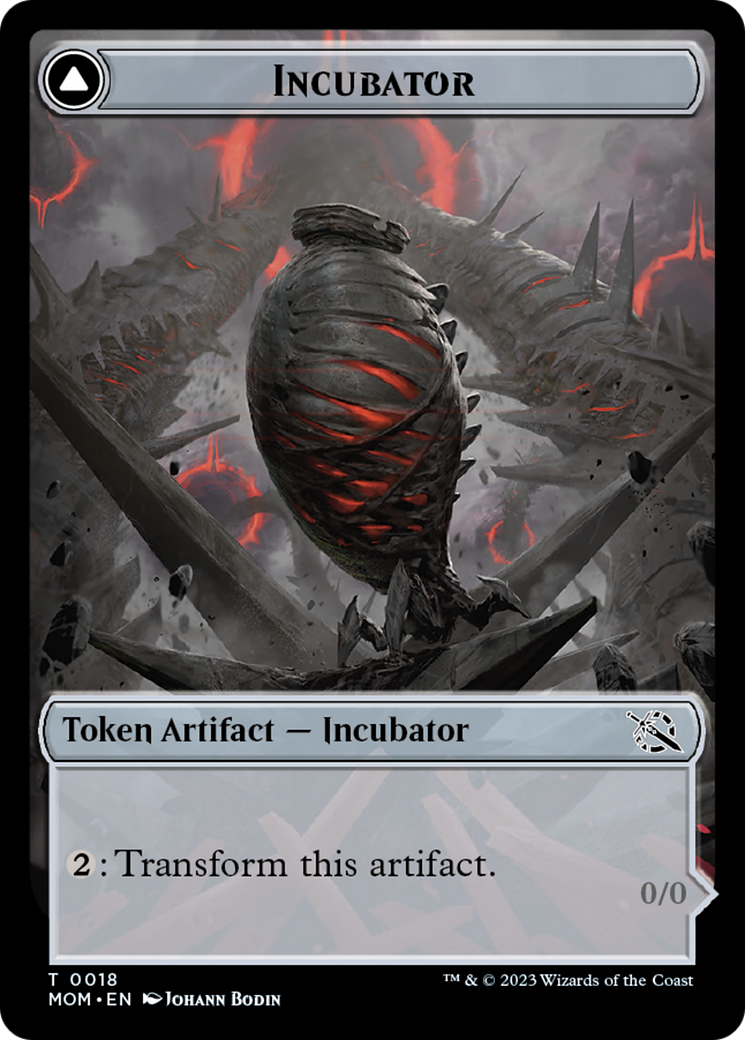 Incubator // Phyrexian (18) Double-Sided Token [March of the Machine Tokens] | Play N Trade Winnipeg