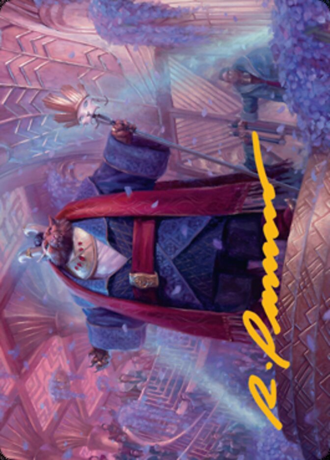 Jetmir, Nexus of Revels 1 Art Card (Gold-Stamped Signature) [Streets of New Capenna Art Series] | Play N Trade Winnipeg