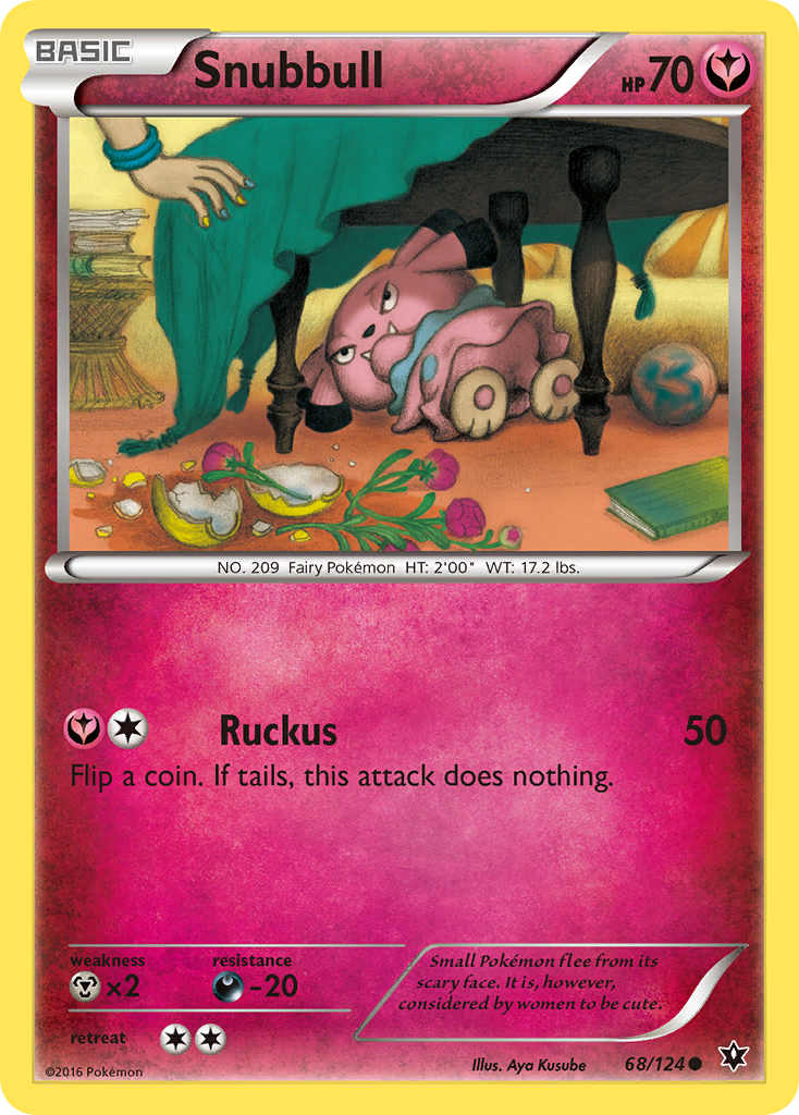 Snubbull (68/124) [XY: Fates Collide] | Play N Trade Winnipeg