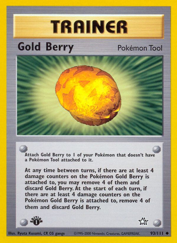 Gold Berry (93/111) [Neo Genesis 1st Edition] | Play N Trade Winnipeg