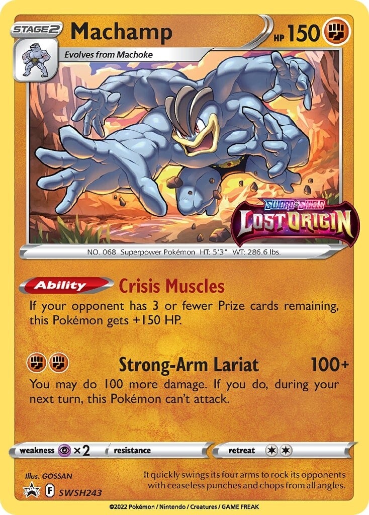 Machamp (SWSH243) [Sword & Shield: Black Star Promos] | Play N Trade Winnipeg