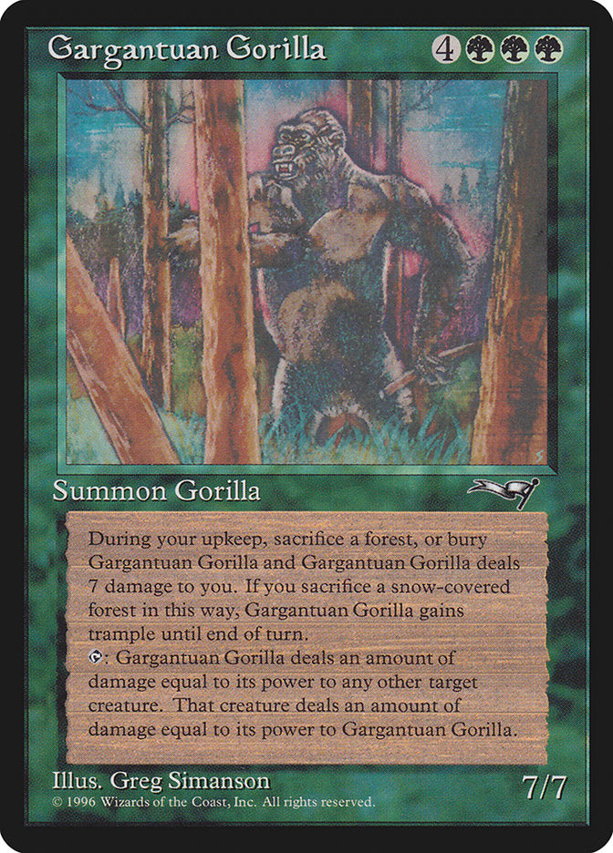 Gargantuan Gorilla [Alliances] | Play N Trade Winnipeg