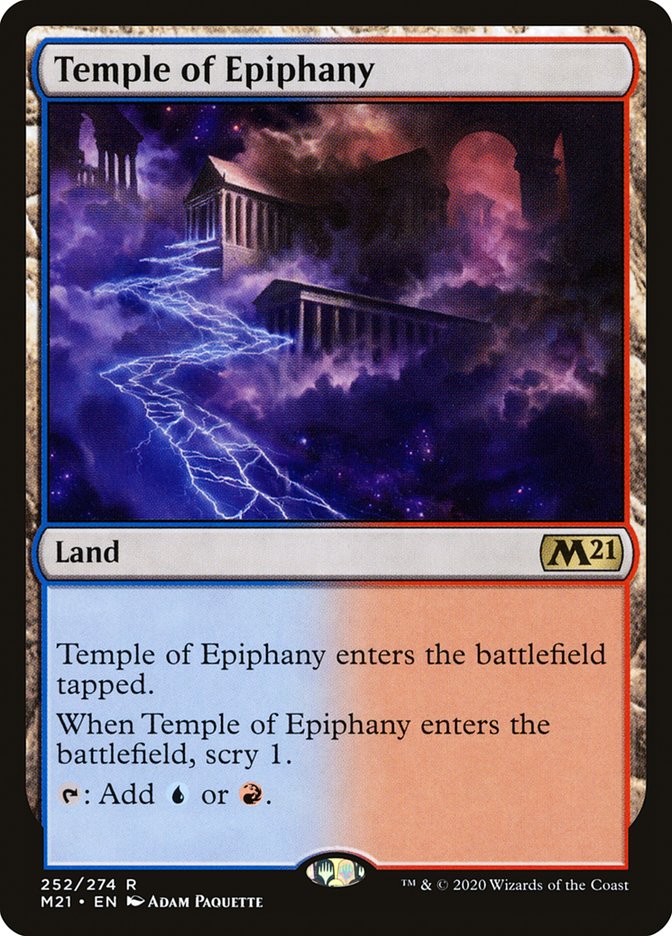 Temple of Epiphany [Core Set 2021] | Play N Trade Winnipeg