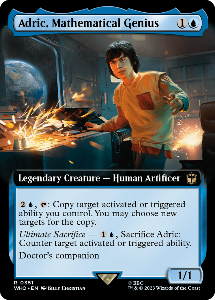 Adric, Mathematical Genius (Extended Art) [Doctor Who] | Play N Trade Winnipeg
