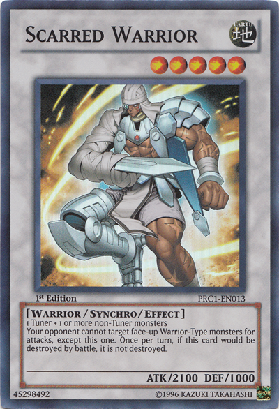 Scarred Warrior [PRC1-EN013] Super Rare | Play N Trade Winnipeg