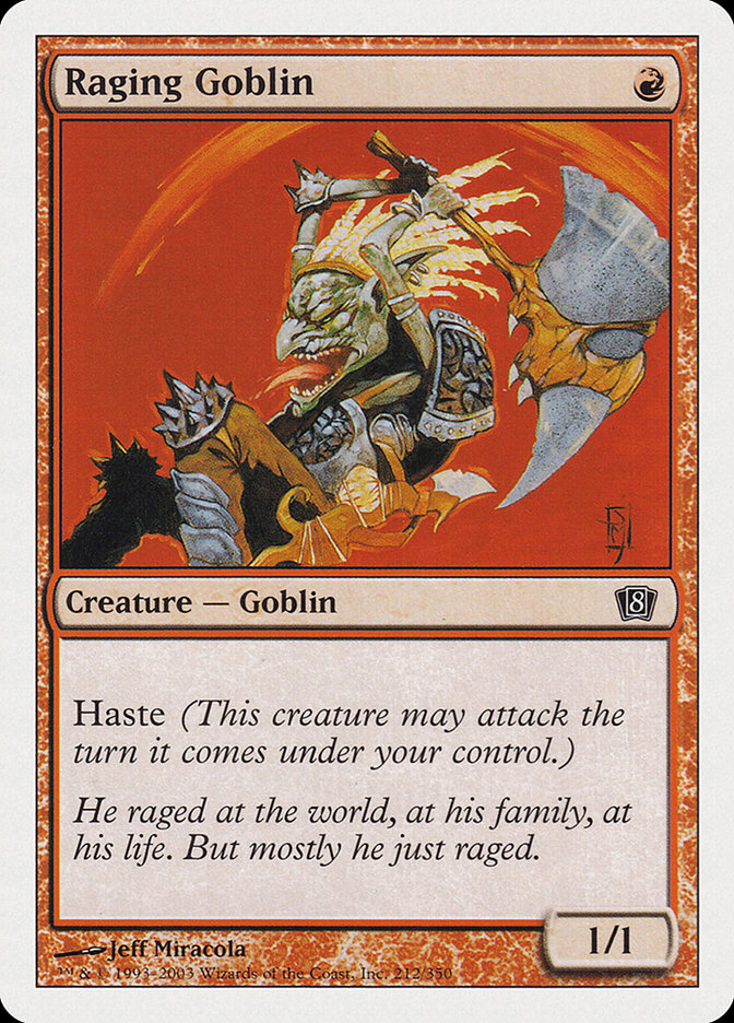 Raging Goblin [Eighth Edition] | Play N Trade Winnipeg