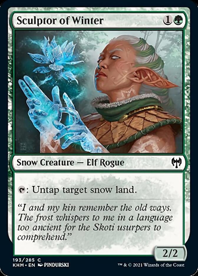 Sculptor of Winter [Kaldheim] | Play N Trade Winnipeg