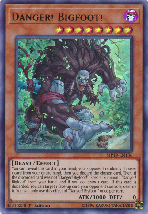 Danger! Bigfoot! [MP19-EN136] Ultra Rare | Play N Trade Winnipeg