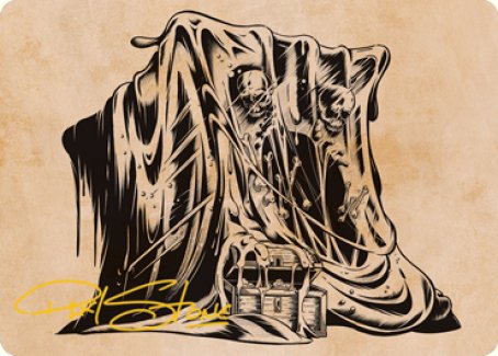 Gelatinous Cube (Showcase) Art Card (Gold-Stamped Signature) [Dungeons & Dragons: Adventures in the Forgotten Realms Art Series] | Play N Trade Winnipeg