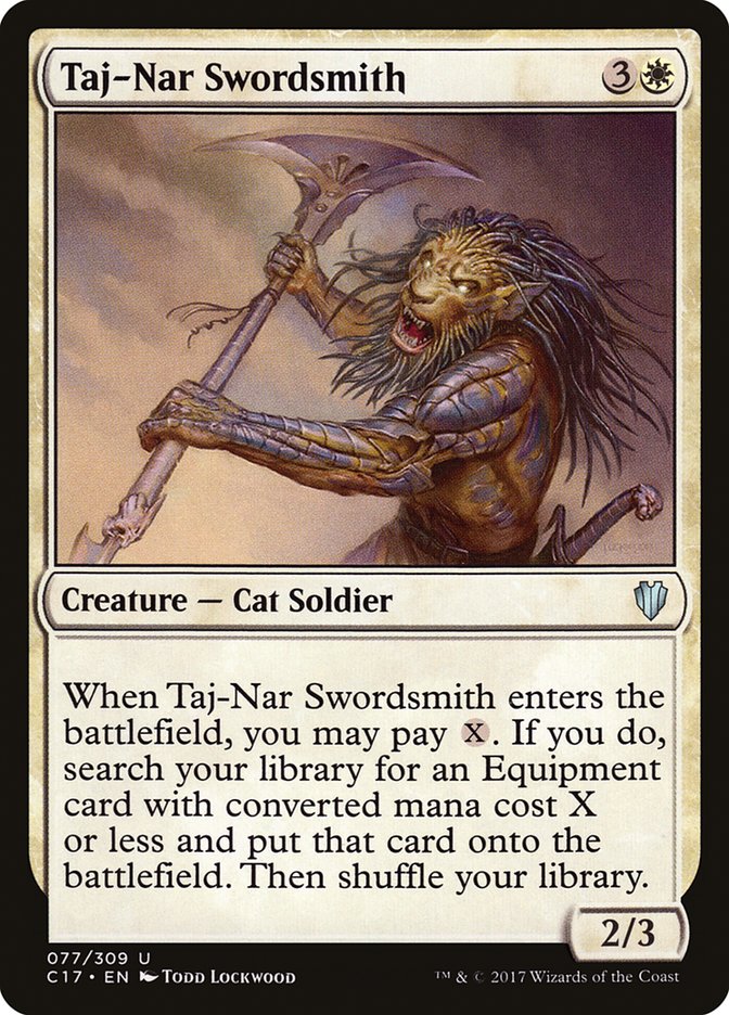 Taj-Nar Swordsmith [Commander 2017] | Play N Trade Winnipeg