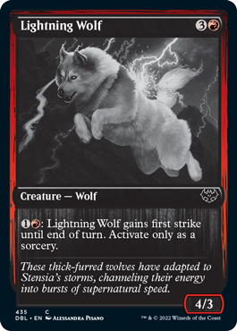 Lightning Wolf [Innistrad: Double Feature] | Play N Trade Winnipeg