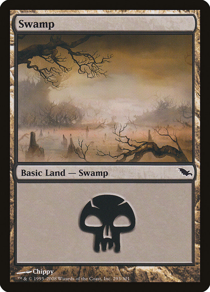 Swamp (293) [Shadowmoor] | Play N Trade Winnipeg