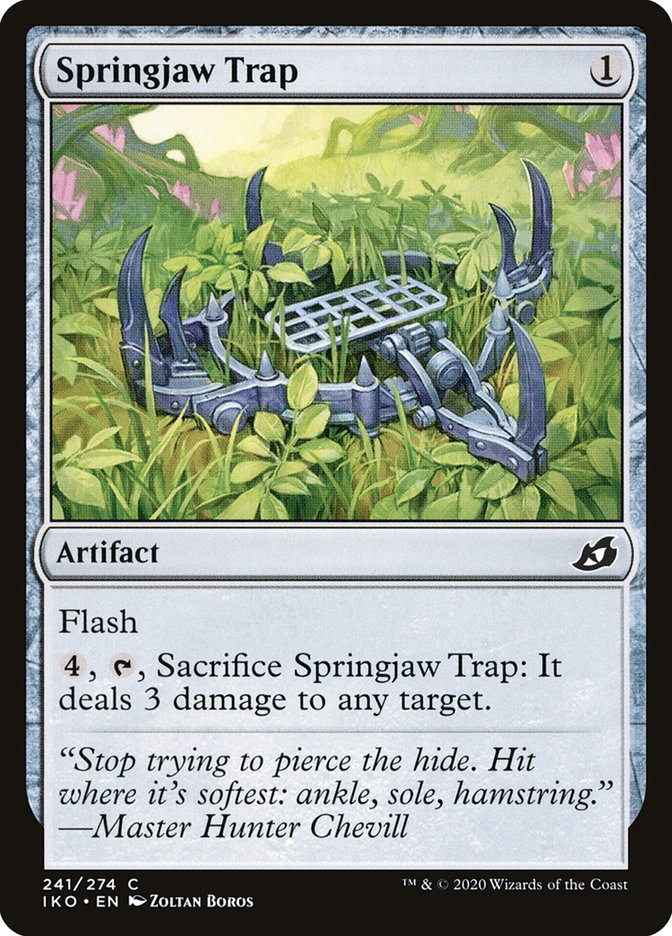 Springjaw Trap [Ikoria: Lair of Behemoths] | Play N Trade Winnipeg