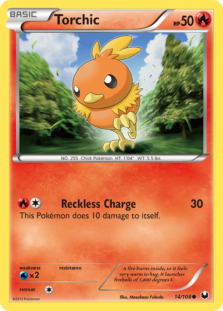 Torchic (14/108) [Black & White: Dark Explorers] | Play N Trade Winnipeg