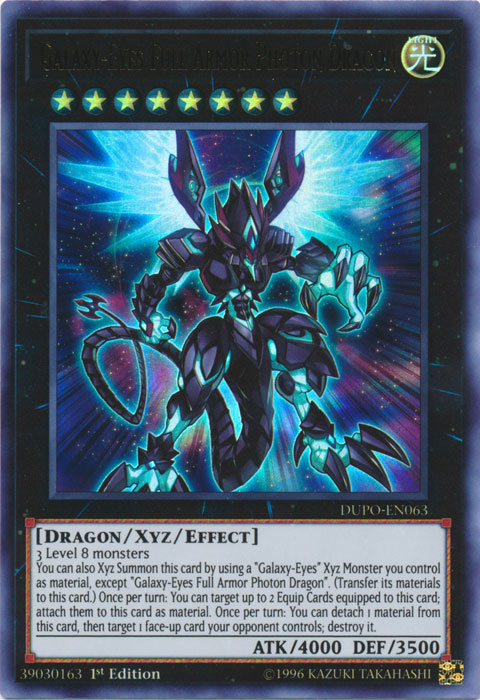 Galaxy-Eyes Full Armor Photon Dragon [DUPO-EN063] Ultra Rare | Play N Trade Winnipeg