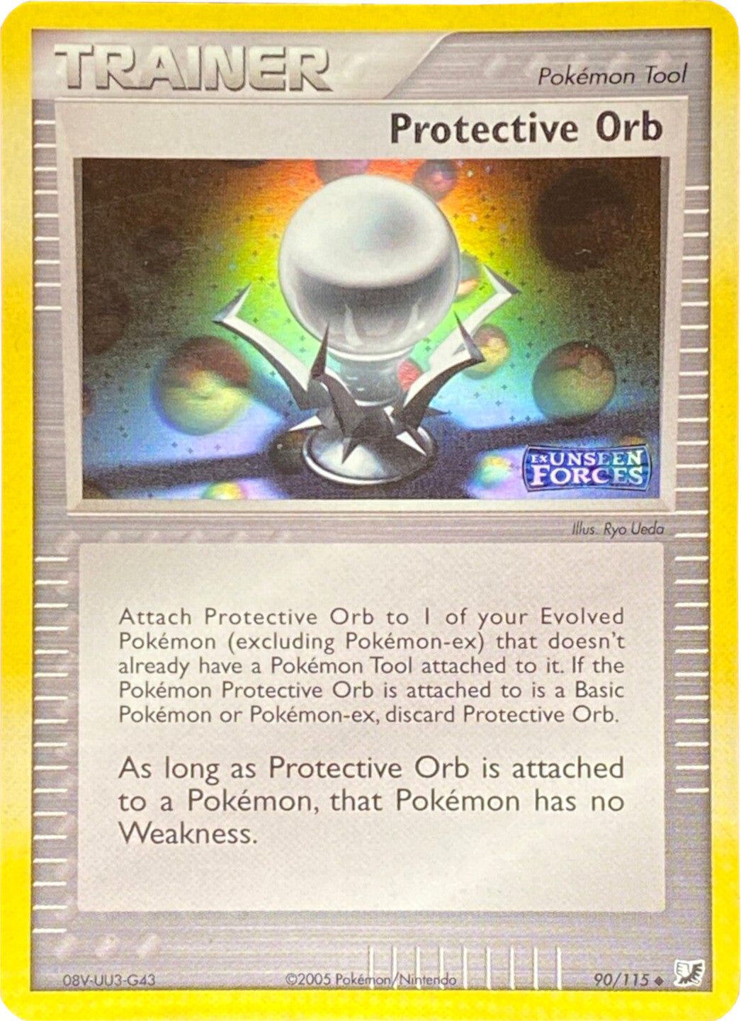 Protective Orb (90/115) (Stamped) [EX: Unseen Forces] | Play N Trade Winnipeg