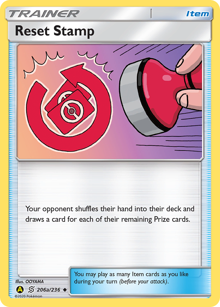 Reset Stamp (206a/236) [Alternate Art Promos] | Play N Trade Winnipeg