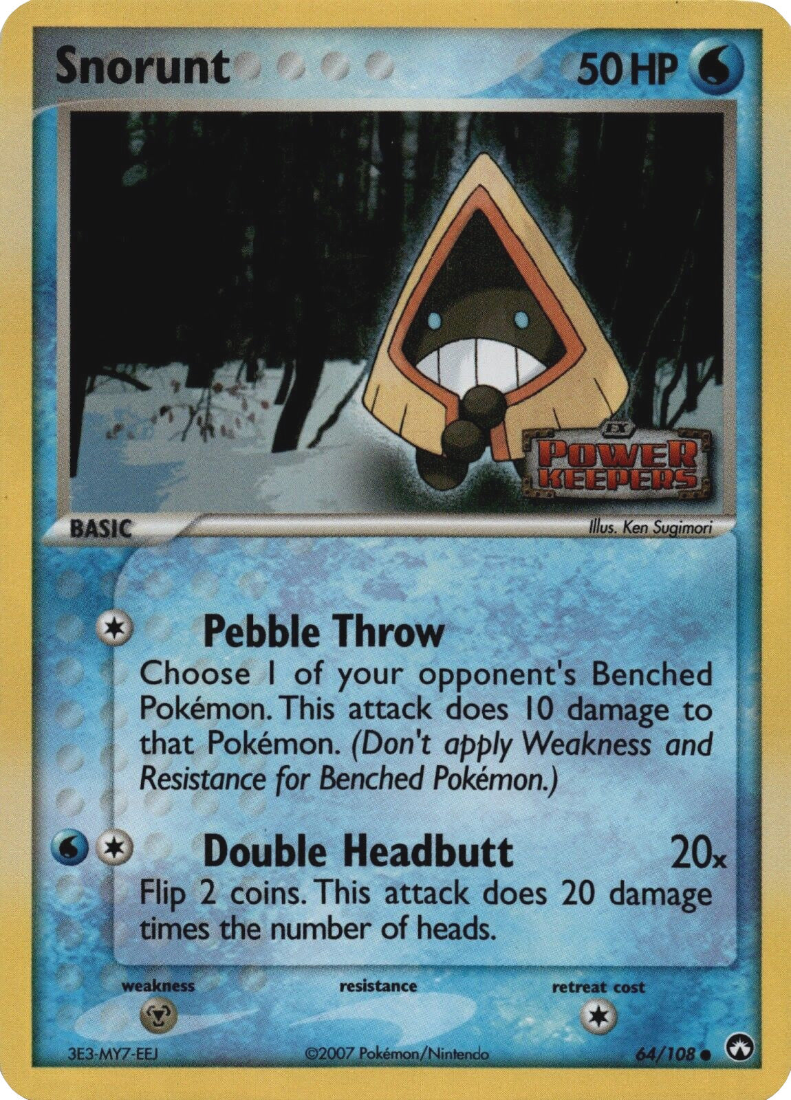 Snorunt (64/108) (Stamped) [EX: Power Keepers] | Play N Trade Winnipeg