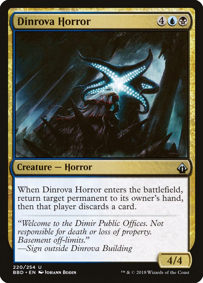 Dinrova Horror [Battlebond] | Play N Trade Winnipeg