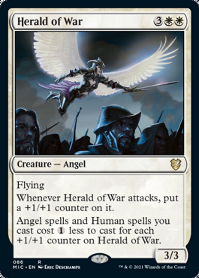 Herald of War [Innistrad: Midnight Hunt Commander] | Play N Trade Winnipeg