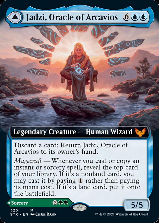 Jadzi, Oracle of Arcavios // Journey to the Oracle (Extended) [Strixhaven: School of Mages] | Play N Trade Winnipeg