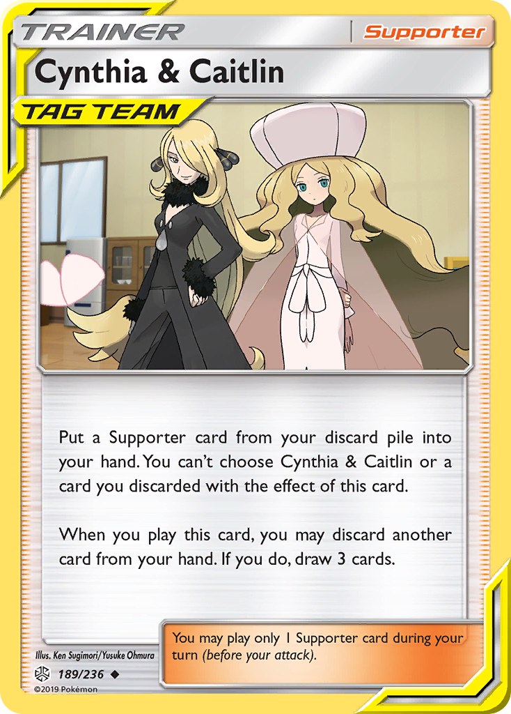 Cynthia & Caitlin (189/236) [Sun & Moon: Cosmic Eclipse] | Play N Trade Winnipeg