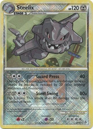 Steelix (24/95) (League Promo) [HeartGold & SoulSilver: Unleashed] | Play N Trade Winnipeg