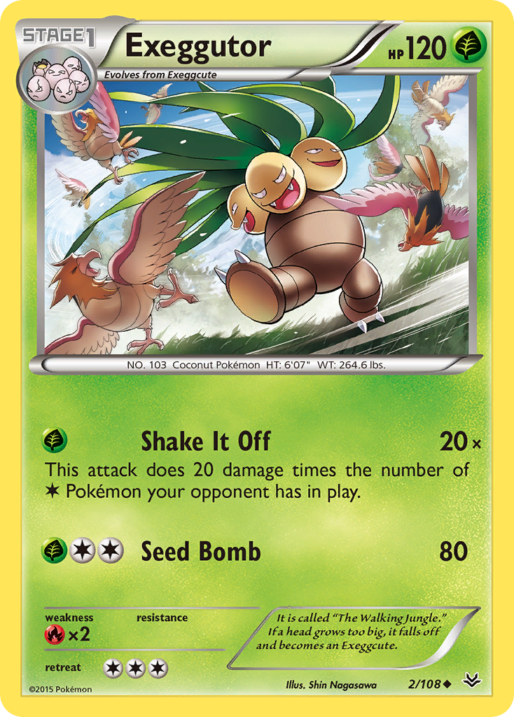 Exeggutor (2/108) [XY: Roaring Skies] | Play N Trade Winnipeg