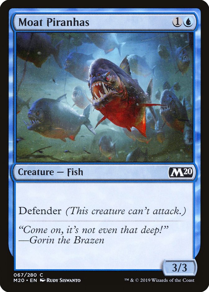 Moat Piranhas [Core Set 2020] | Play N Trade Winnipeg