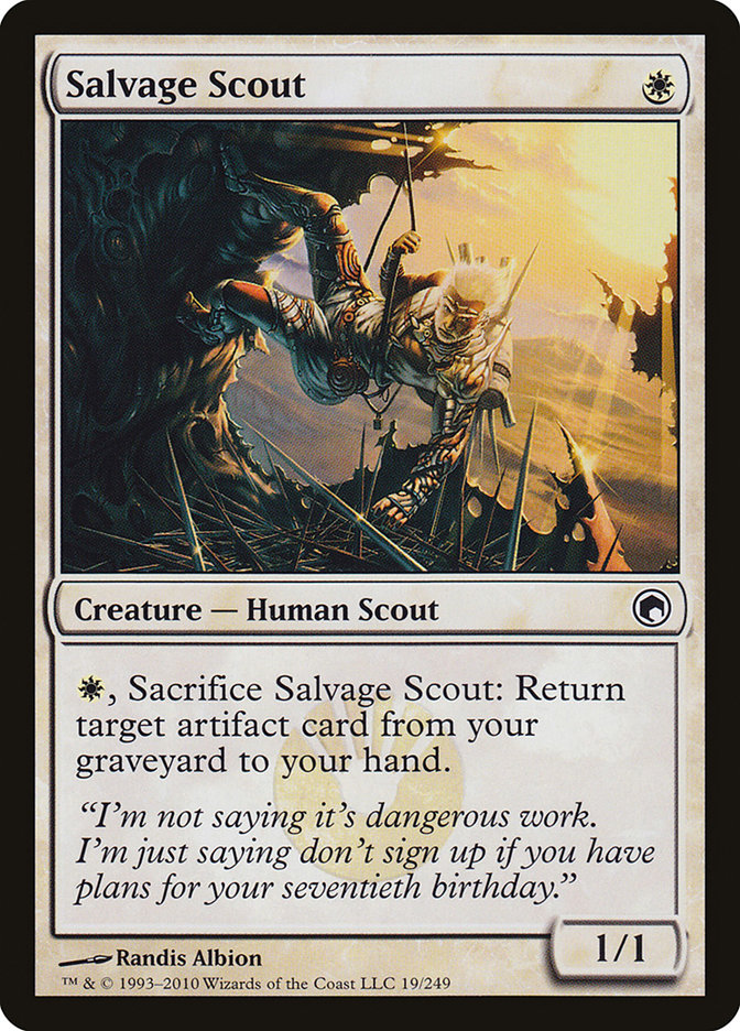 Salvage Scout [Scars of Mirrodin] | Play N Trade Winnipeg