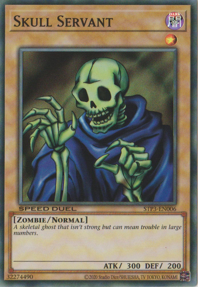 Skull Servant [STP3-EN006] Super Rare | Play N Trade Winnipeg